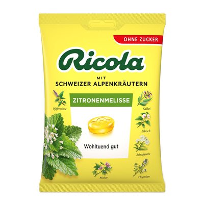 Image of Ricola Zitronenmelisse zuckerfrei