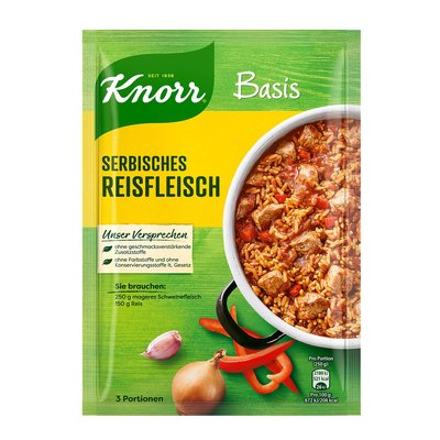 Image of Knorr Basis für Serbisches Reisfleisch