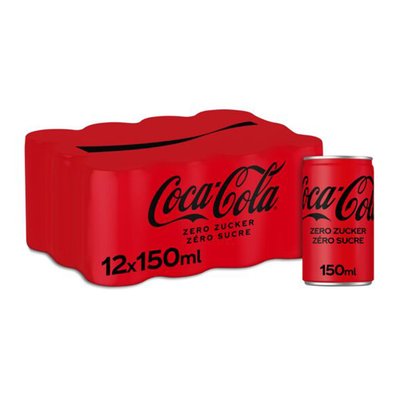 Image of Coca Cola Zero Minicans 12er