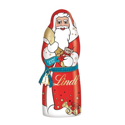 Image of Lindt Weihnachtsmann Salted Caramel