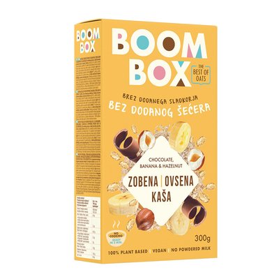 Image of Boombox Oat Meal Choco Banana & Hazelnut