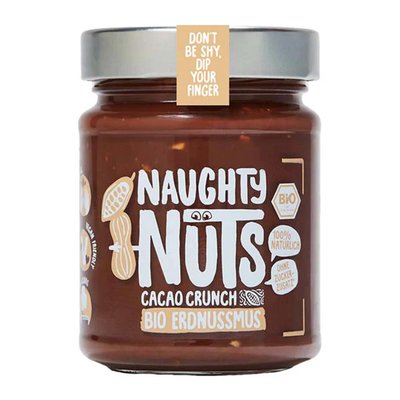Image of Naughty Nuts Bio Erdnussmus Kakao Crunch