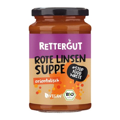 Image of Rettergut Bio Suppe Rote Linsen Orientalisch