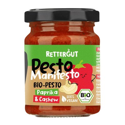 Image of Rettergut Bio Pesto Paprika & Cashew