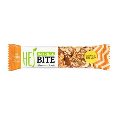 Image of HEJ Crunchy Peanut Natural Bite