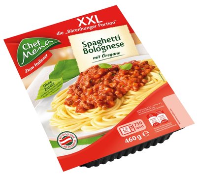 Image of Chef Menü XXL Spaghetti Bolognese