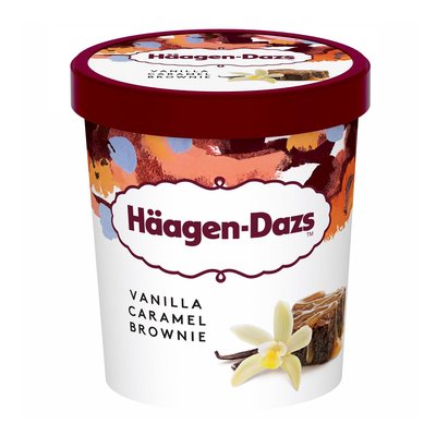 Image of Häagen-Dazs Vanilla Caramel Brownie