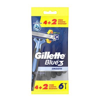 Image of Gillette Blue 3 Smooth Einwegrasierer