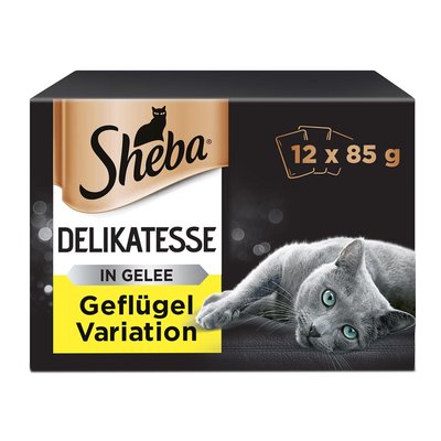 Image of Sheba Delikatesse in Gelee Geflügel Variation 12er