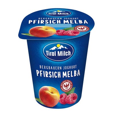 Image of Tirol Milch Joghurt Pfirsich-Melba