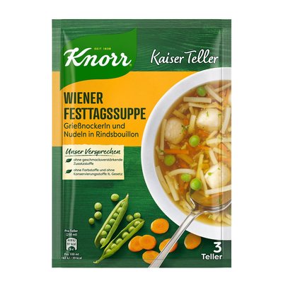Image of Knorr Kaiserteller Wiener Festtagssuppe