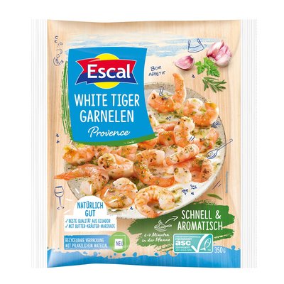 Image of Escal White Tiger Garnelen Provence