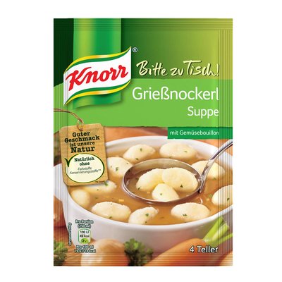Image of Knorr Bitte zu Tisch Grießnockerlsuppe