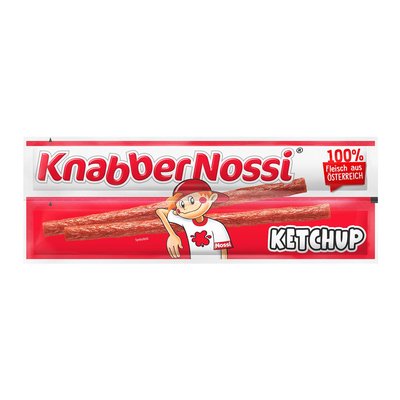 Image of Knabber Nossi mit Ketchup