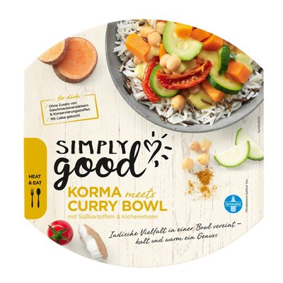 Image of Simply Good Korma Meets Curry Bowl