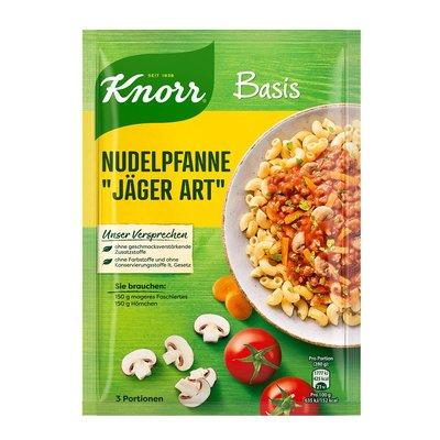 Image of Knorr Basis für Nudelpfanne 'Jäger Art"
