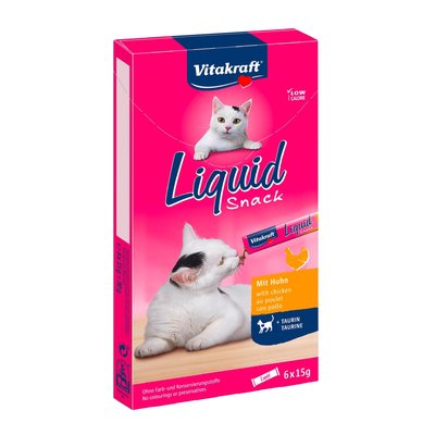 Image of Vitakraft Liquid Snack mit Huhn 6er