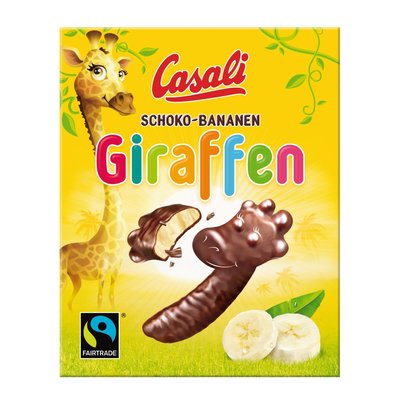 Image of Casali Schoko-Bananen Giraffe