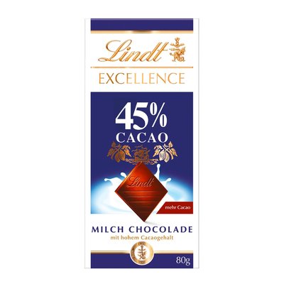 Image of Lindt Excellence 45% Milch Chocolade