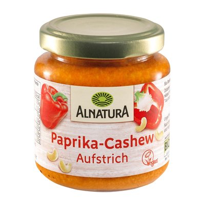 Image of Alnatura Paprika-Cashew Brotaufstrich