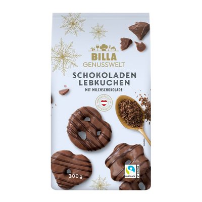 Image of BILLA Genusswelt Schokoladenlebkuchen