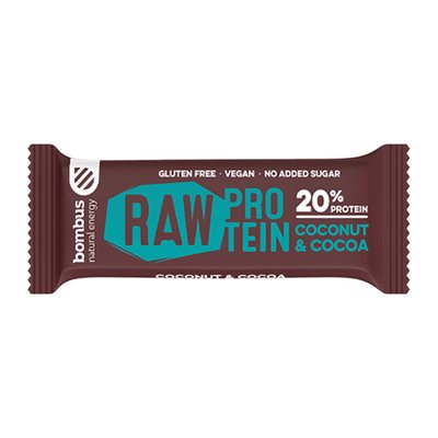Image of Bombus Raw Protein Riegel Coconut Cacao