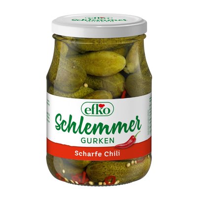 Image of efko Schlemmergurken Scharfe Chili