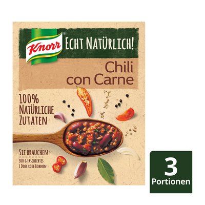 Image of Knorr Echt Natürlich! Chili Con Carne