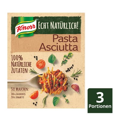 Image of Knorr Echt Natürlich! Pasta Asciutta