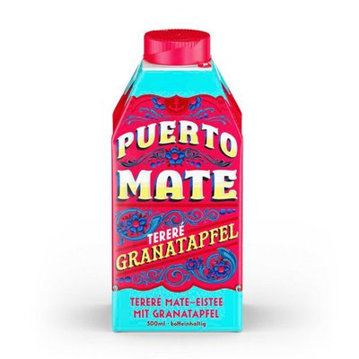 Image of Puerto Mate Eistee mit Granatapfel