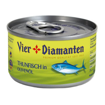 Image of Vier Diamanten Thunfisch in Olivenöl