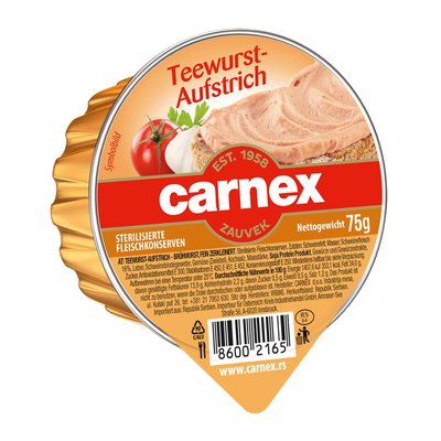 Image of Carnex Teewurst-Aufstrich