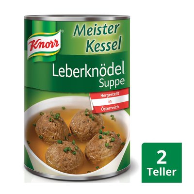 Image of Knorr Meisterkessel Leberknödelsuppe