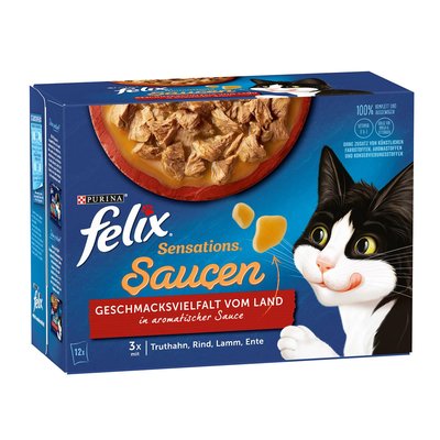 Image of Felix Sensations Saucen Fleisch 12er
