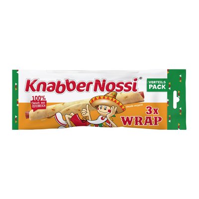 Image of Knabber Nossi Pausenwrap 3er Pack