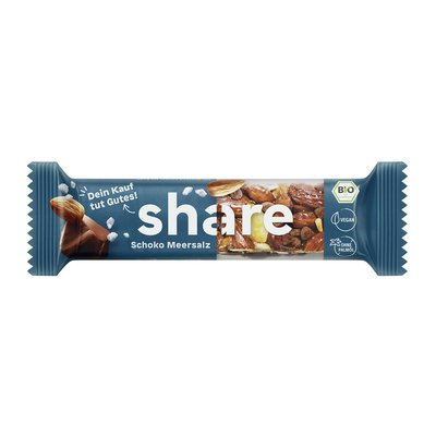 Image of Share Bio-Nussriegel Schoko & Meersalz