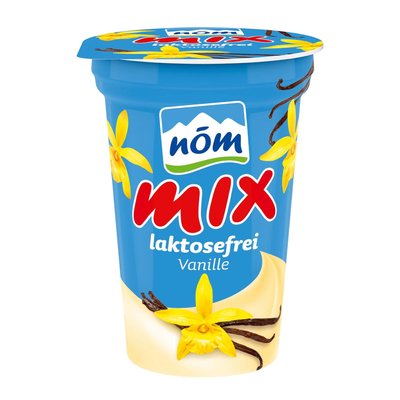 Image of nöm mix Laktosefrei Vanille Fruchtjoghurt