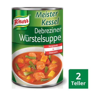 Image of Knorr Meisterkessel Debreziner Würstelsuppe