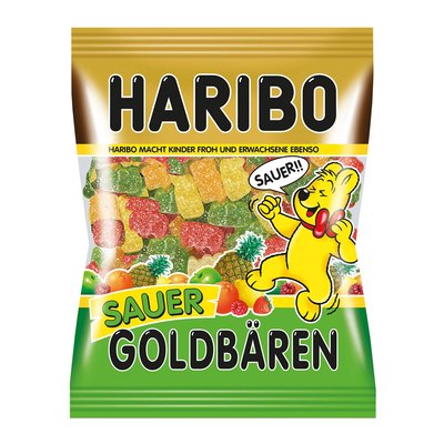 Bild von Haribo Goldbären Sauer