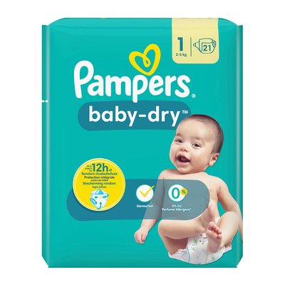 Image of Pampers Baby Dry Gr. 1 Einzelpack Windeln