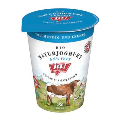 Image of Ja! Natürlich Joghurt Natur 3.6%
