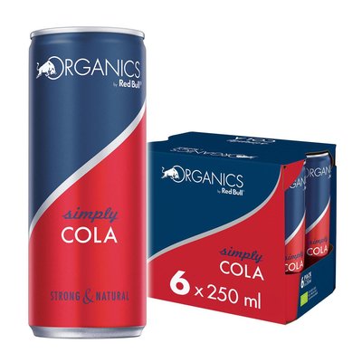 Image of ORGANICS by Red Bull SIMPLY COLA 6-Pack