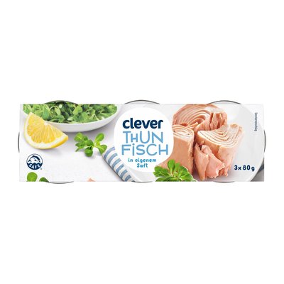 Image of Clever Thunfisch Natur 3er