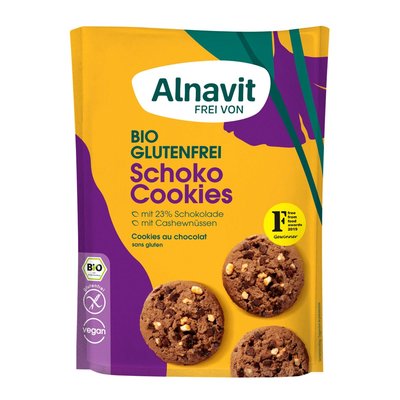 Image of Alnavit Bio Schoko Cookies Glutenfrei