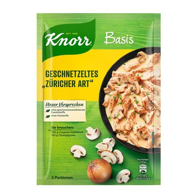 Image of Knorr Basis für Geschnetzeltes 'Züricher Art"