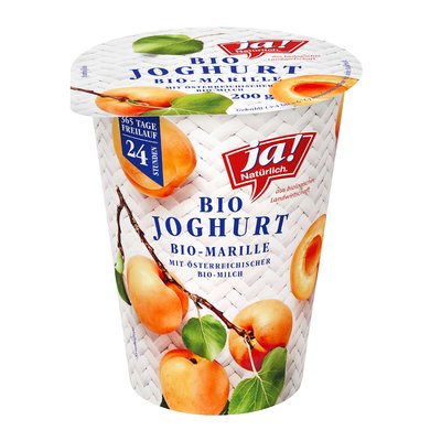 Image of Ja! Natürlich Marille Fruchtjoghurt