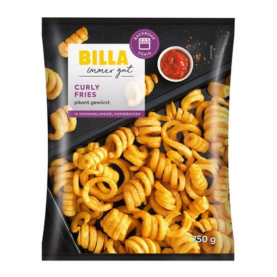 Image of BILLA Curly Fries