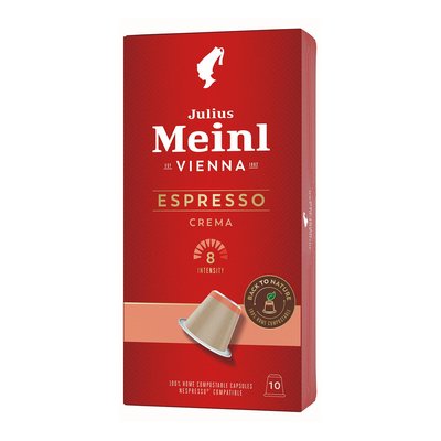 Image of Julius Meinl Espresso Crema Inspresso Kapseln kompostierbar