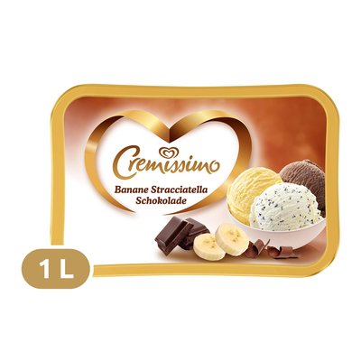 Image of Eskimo Cremissimo Banane, Stracciatella & Schokolade