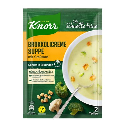 Image of Knorr Die Schnelle Feine Broccolicremesuppe